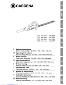 Gardena EHT 640 vario