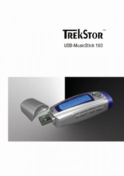 TrekStor MusicStick 100