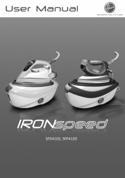 Hoover Ironspeed SFD 4102/1