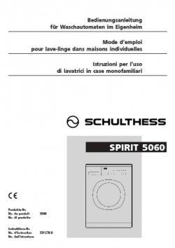 Schulthess Spirit TC 5300