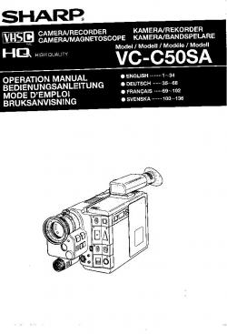 Sharp VC-C50SA